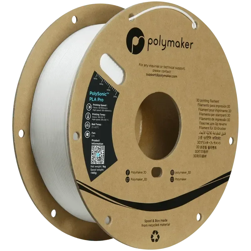 POLYMAKER POLYSONIC HIGH SPEED PLA PRO 1.75mm/1KG