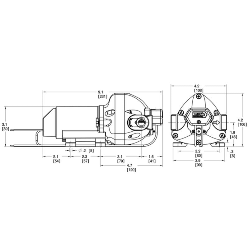 Jabsco Hotshot 3 12v 50PSI