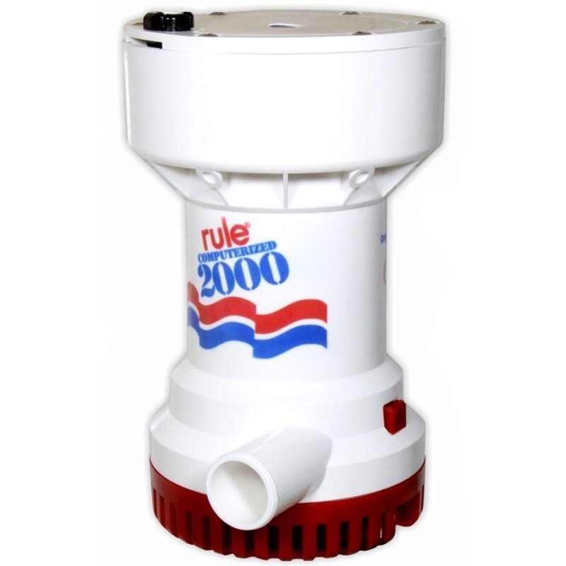 Rule Pompa Sommersa 2000gph Aut. 12V