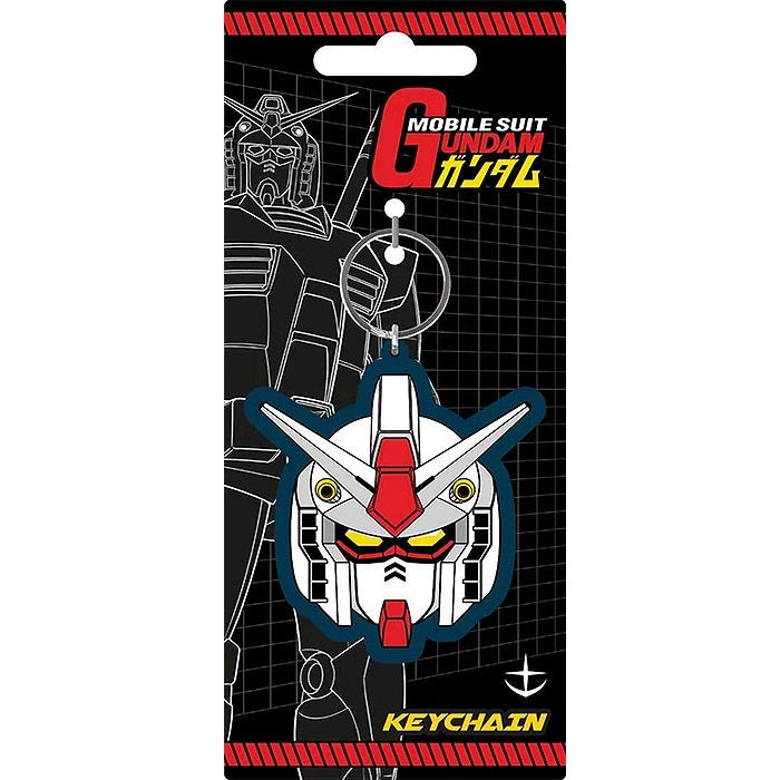 Pyramid Schlüsselanhänger (Mobile Suit - Gundam) Modell Rx 78 2 - Gummi-Schlüsselanhänger
