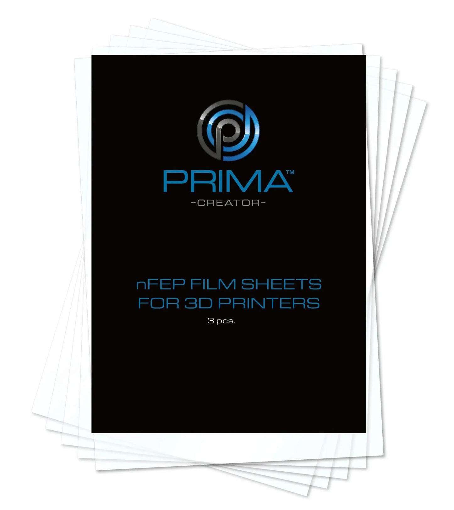 PRIMACREATOR NFEP FILM SHEETS FOR 3D PRINTERS - 140 X 200 MM - 3-PACK