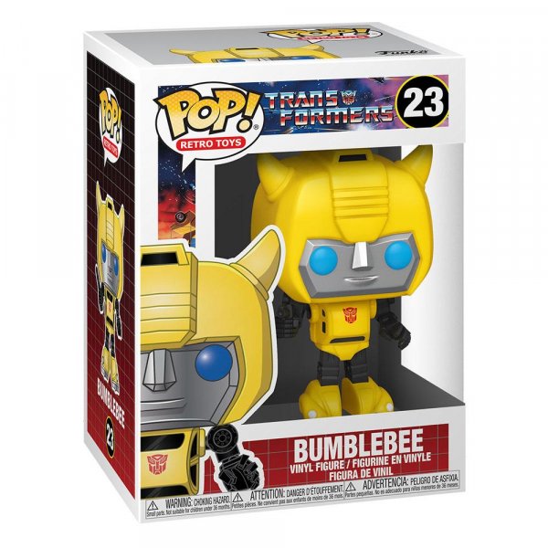Funko Pop! Retro Toys Transformers - (23) Bumblebee Vinylfigur 9 cm Neu