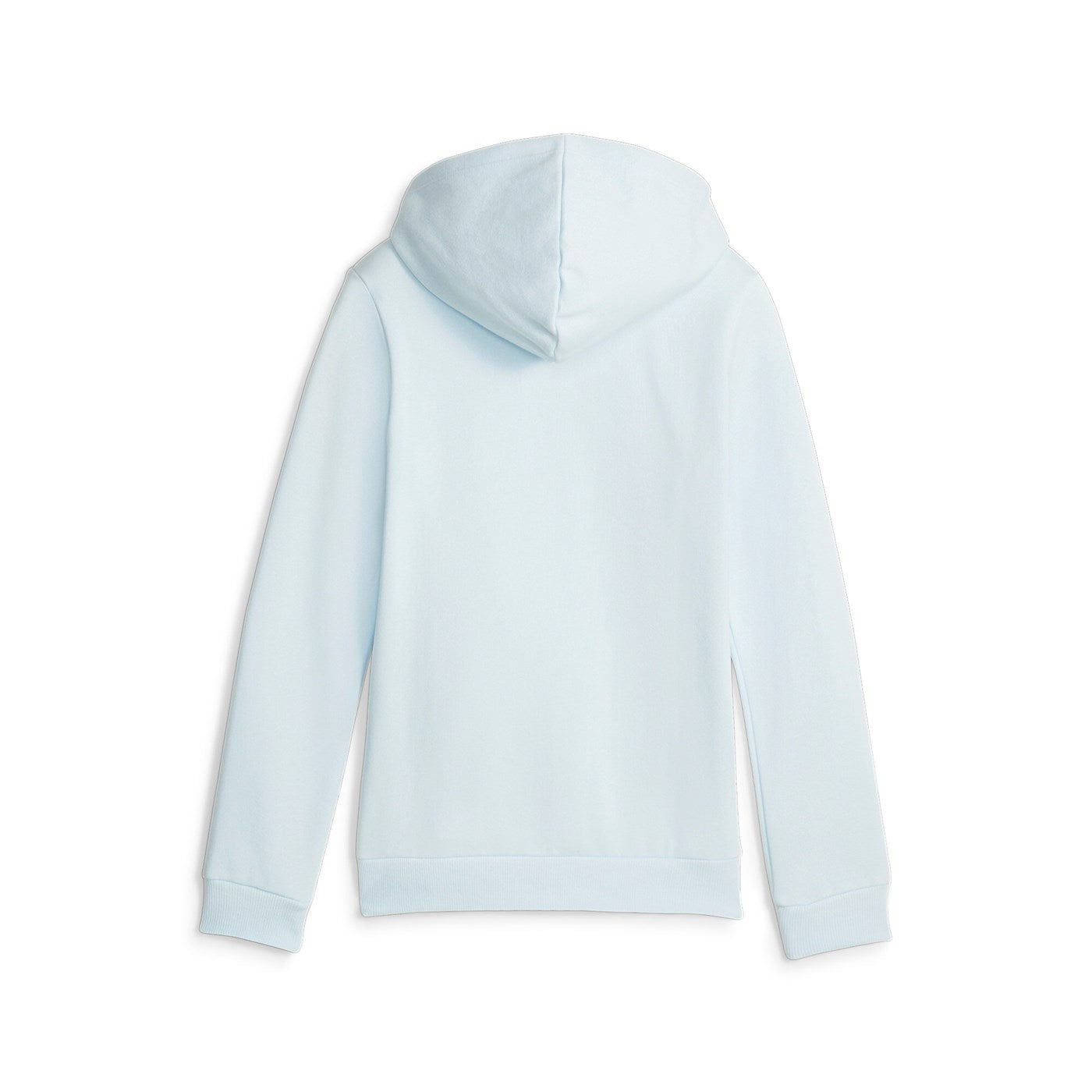 Puma felpa da ragazza con cappuccio e stampa logo grande Ess 587031-69 celeste