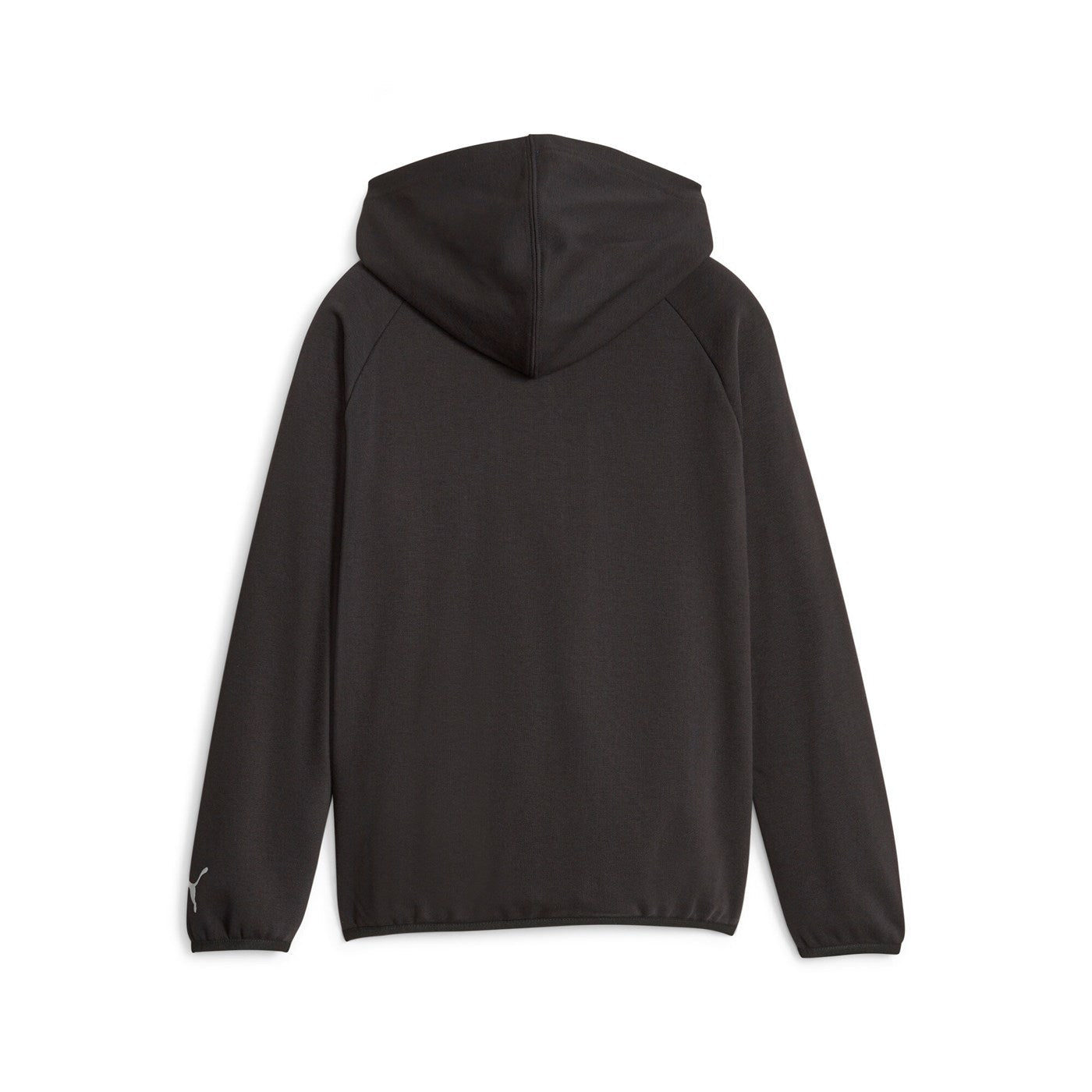 Puma felpa sportiva da ragazzo con cappuccio e cerniera intera Activ Sport 676291-01 nero
