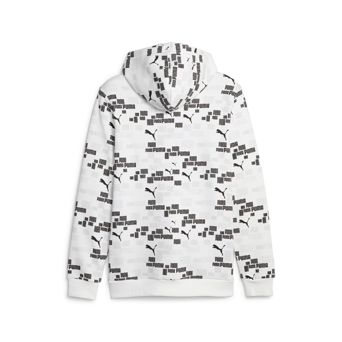 Puma Felpa Uomo con Cappuccio Logo Lab Bianca - 676819-02