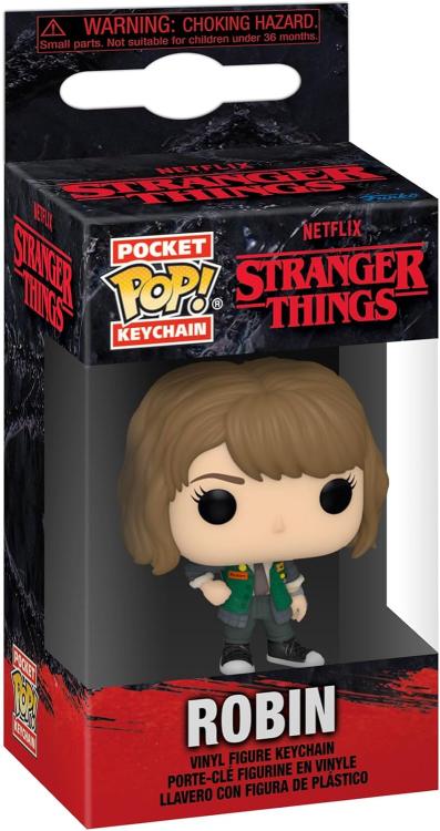 Funko Pop! Pocket Keychain – Netflix: Stranger Things (Robin) Schlüsselanhänger-Serie