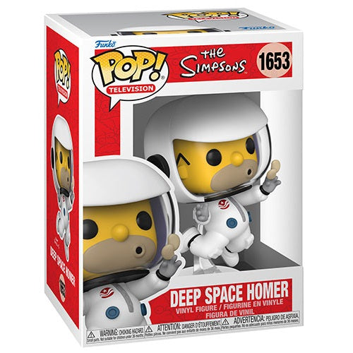 Funko Pop! Television – Die Simpsons (1653) Deep Space Homer Figur Simpson 9cm