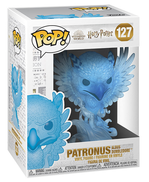 Funko Pop ! Harry Potter - (127) Patronus Albus Dumbledore Figure Silente 9Cm