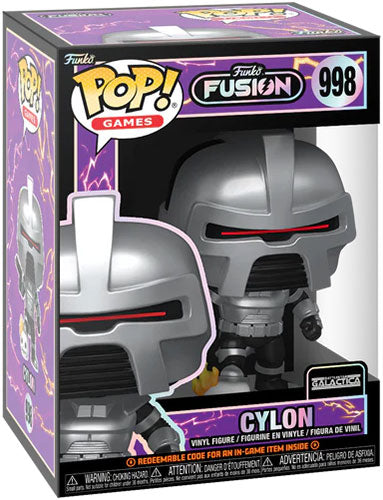 Funko Fusion Pop ! Games Galactica - (998) Cylon Vinyl Figure Statuetta 9Cm