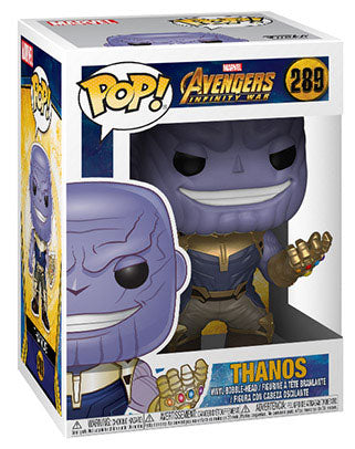Funko Pop! Marvel Avengers Infinity War _ (289) Thanos Vinyl Bobble Figure 9Cm