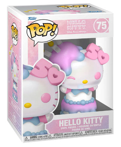 Funko Pop! Hello Kitty 50Th -(75) Hello Kitty In Cake Figur Geburtstag Torte 9Cm