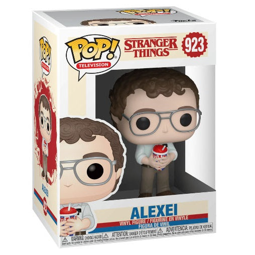 Funko Pop! Television – Stranger Things (923) Alexei Vinyl Figur 9 cm Statue