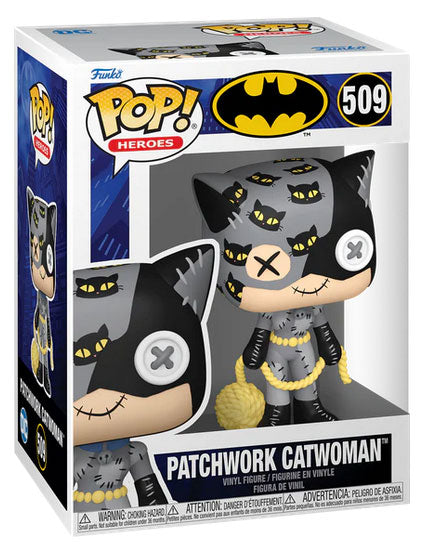 Funko Pop! DC Comics Heroes - (509) Patchwork Catwoman Vinyl Figur Statue 9cm