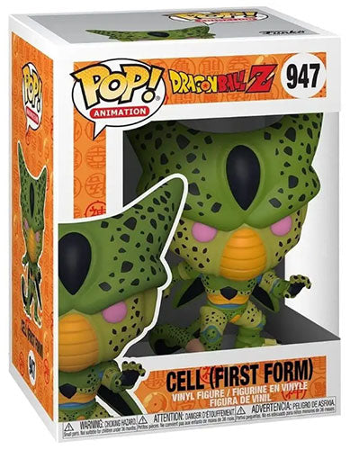 Funko Pop! Animation Dragon Ball Z – (947) Cell erste Form Vinylfigur Dbz 9cm