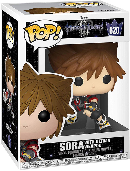 Funko Pop! Disney Games Kingdom Hearts - (620) Sora mit Ultima Weapon Schild 9cm