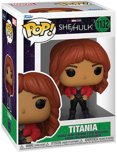 Funko Pop! Marvel Disney+ She-Hulk - Titania (1132) Mädchen Film Vinyl Figur 9cm