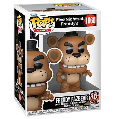Funko Pop! Five Nights At Freddy's – (1060) Freddy Fazbear 10th Figure Fnaf 9cm