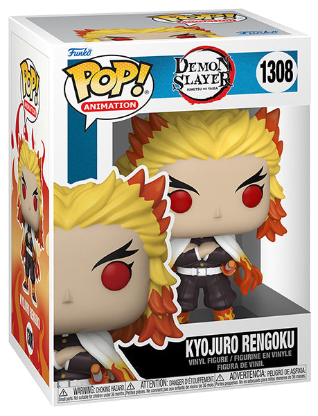 Funko Pop ! Animation Demon Slayer - (1308) Kyojuro Rengoku Figure Vinyl 9Cm