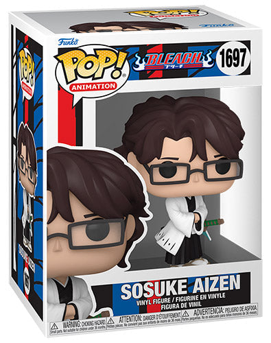 Funko Pop! Animation Bleach - (1697) Aizen Sosuke Figure 9Cm Anime New