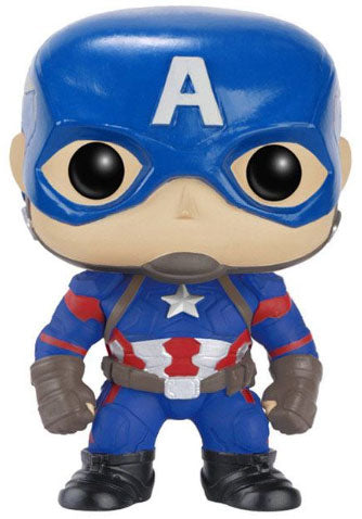Funko Pop! Marvel Captain America Civil War – (125) Captain America Figur 9 cm