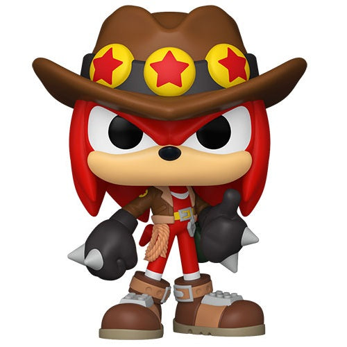 Funko Pop ! Games Sonic The Hedgehog (1055) Treasure Hunter Knuckles Figur 9cm