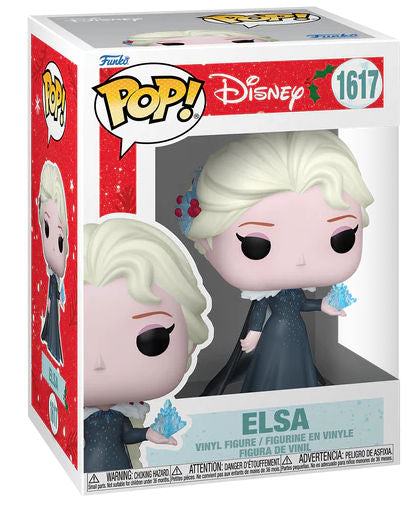 Funko Pop! Disney Princess - (1617) Holiday Elsa Figur 9cm Frozen