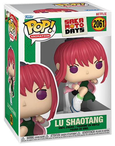 Funko Pop ! Animation - Sakamoto Days (2061) Lu Shaotang Figure 9cm