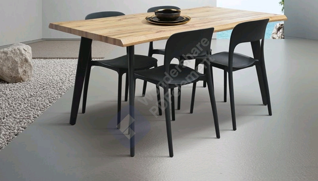Esstisch Dario feststehend – Rustikale Eiche 160x90 cm
