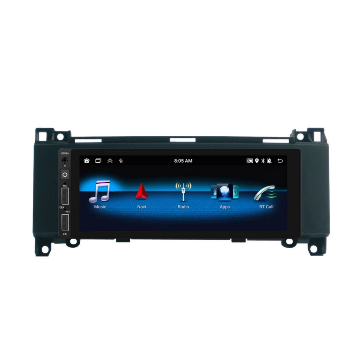 Autoradio per Mercedes Classe A/B 6.9" (2004-2012) Android, Bluetooth, CarPlay, Android Auto, 2/32GB Ram