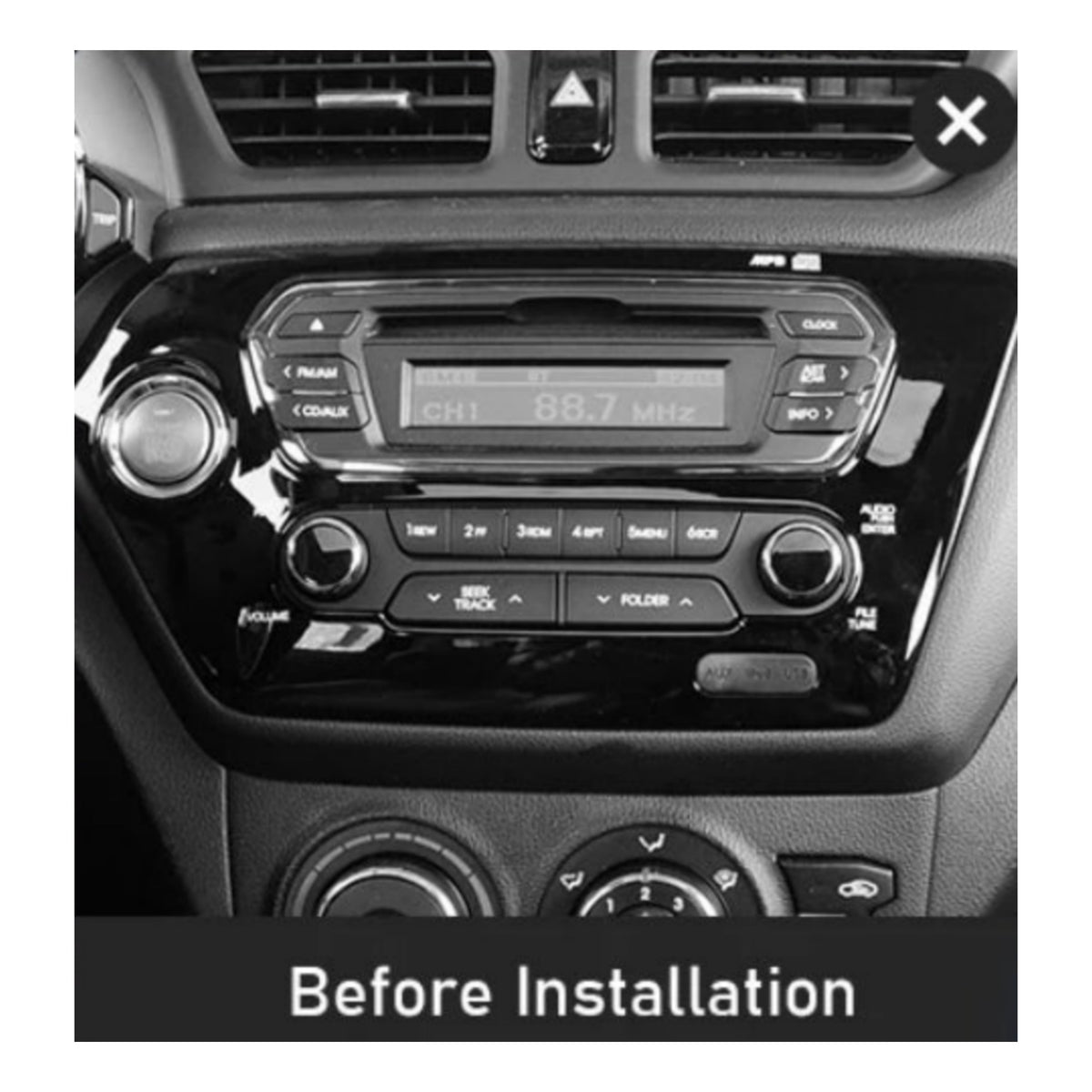 Autoradio per Kia Rio 3 11.8" 2K (2011-2016) Android, Bluetooth, CarPlay, Android Auto, 4/64GB Ram