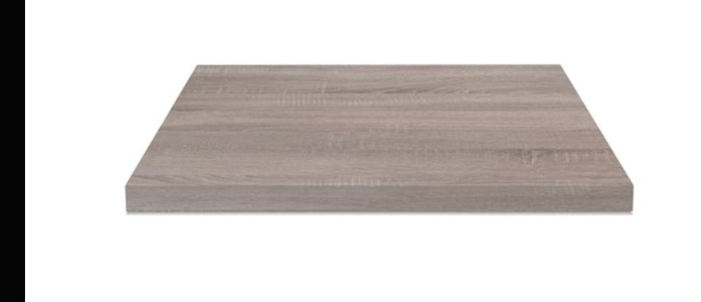 Piano in nobilitato rovere 79x79 cm