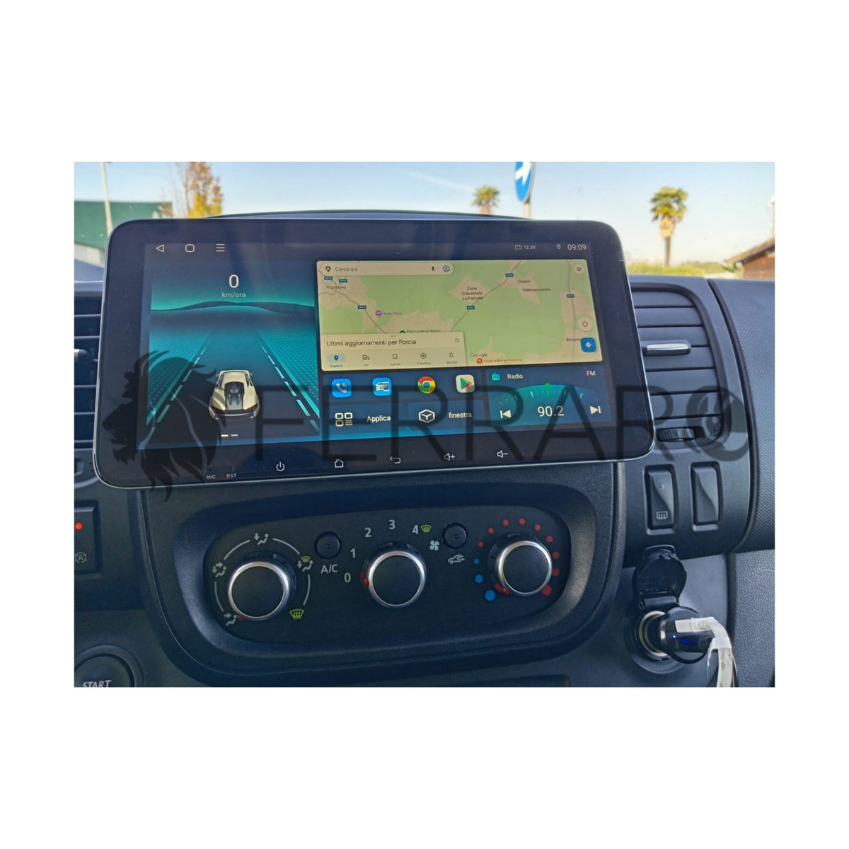 Autoradio per Renault Trafic 3, NV300, Talento, Vivaro, Express 10.35", Android, Bluetooth, CarPlay, Android Auto, 4/64GB Ram