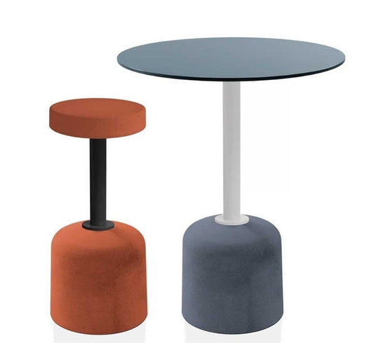 Base Tavolo di Design in Cemento H.72