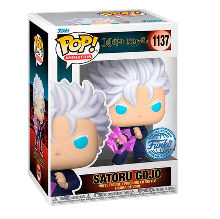 Funko Pop! Animation Jujutsu Kaisen (1137) - Satoru Gojo Hohl-Lila-Spezial 9cm