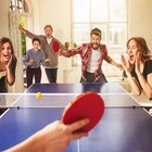 RETE PING PONG UNIVERSALE DA TAVOLO CON PINZE RETE REGOLABILE PORTATILE RICAMBIO
