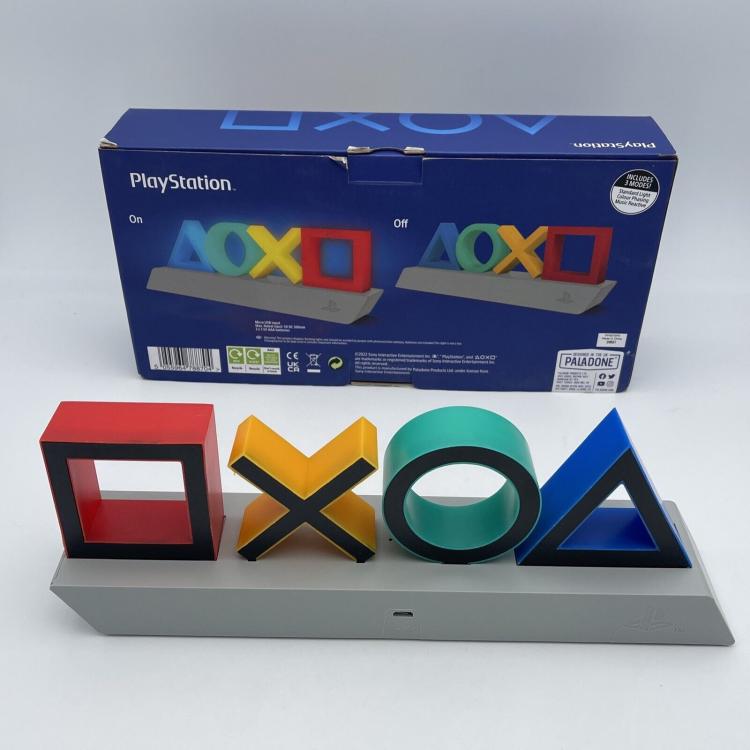 Paladone Offizielle Sony Playstation Icons Light V3 LED PS5 Multicolor PC Lampe