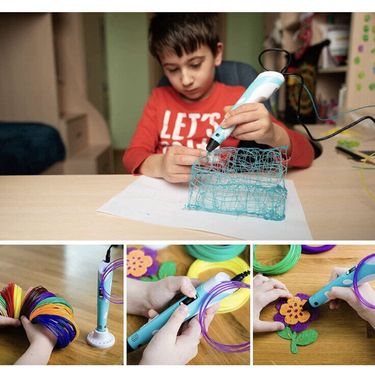 3D-Druckstift für Stereoskopische Darstellung mit inklusivem Filamentset V 2.0 3D Pen G-2