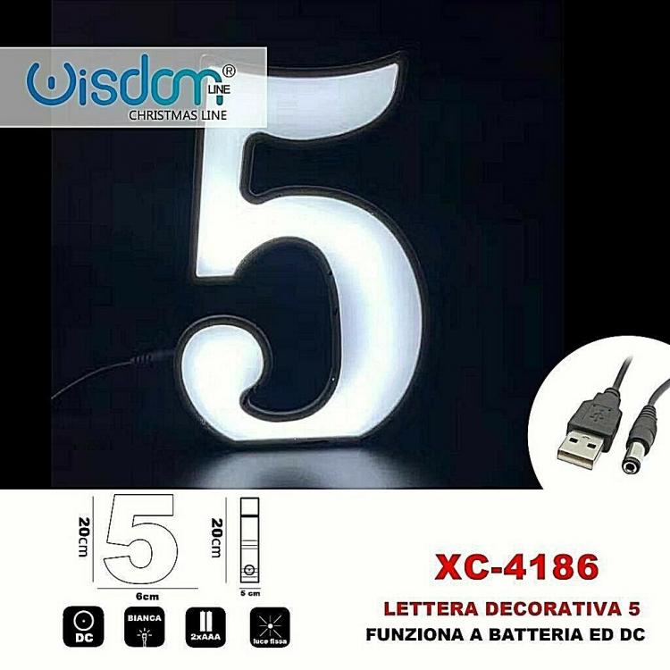 5 Stück dekorative LED-Batterie-Lichterkette, weihnachtlich, warmweiß