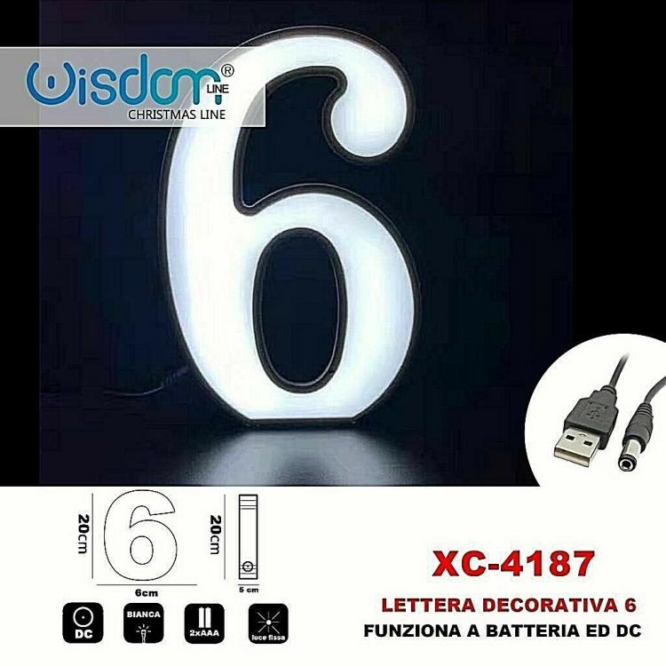 6er LED Dekorative batteriebetriebene Weihnachtsbeleuchtung, weiß