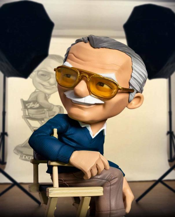 Stan Lee Mini Co. PVC Statue Blue Shirt Version 15 cm Iron Studios Cinema