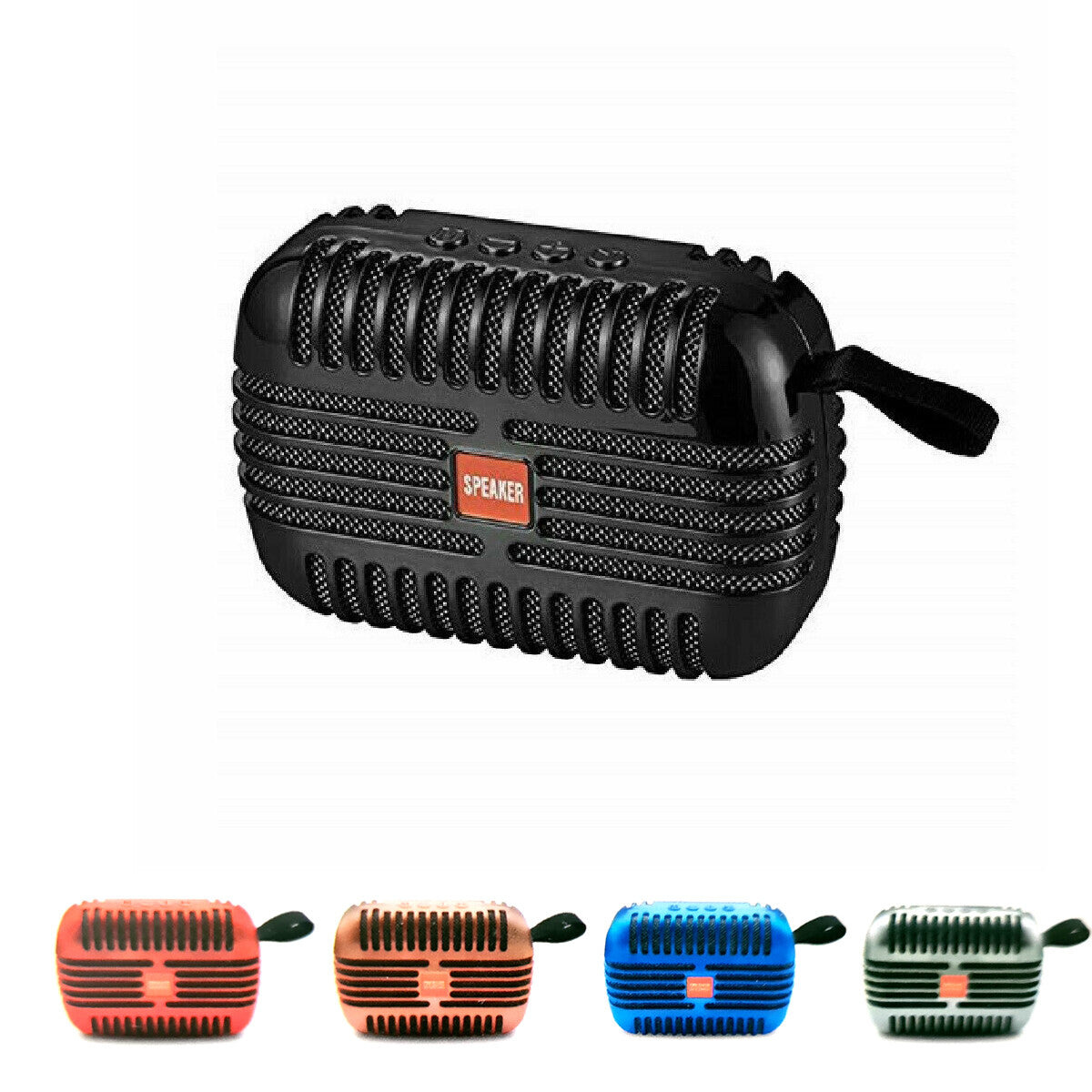 CASSA SPEAKER BLUETOOTH PORTATILE RETRO' VINTAGE MICROSD USB MICRO SD FM RADIO