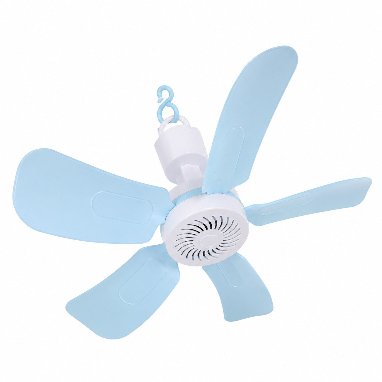 VENTILATORE CASA SOFFITTO 5 PALE ANELLO AGGANCIO ON OFF DIAMETRO 40CM AS-04522