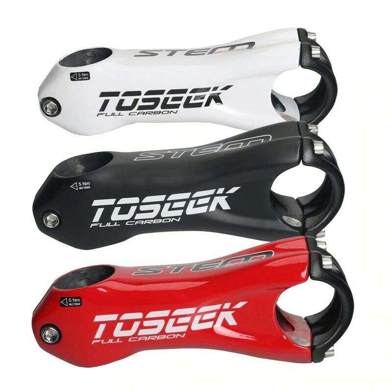 TOSEEK Bike Deriva In Carbonio MTB Strada Attacco Manubrio 31.8