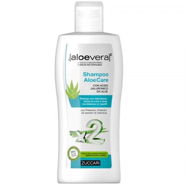 Zuccari Aloe Vera Shampoo Hyaluronsäure Brittle Broken Hair Spendet Feuchtigkeit 200 ml