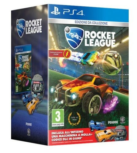 Rocket League Collector'S Edition PS4 Videospiel Deutsch + Pull-Back-Fahrzeug