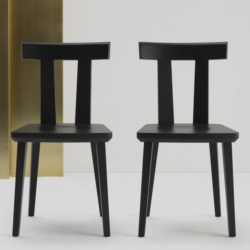 Design-Holzstuhl MILANO
