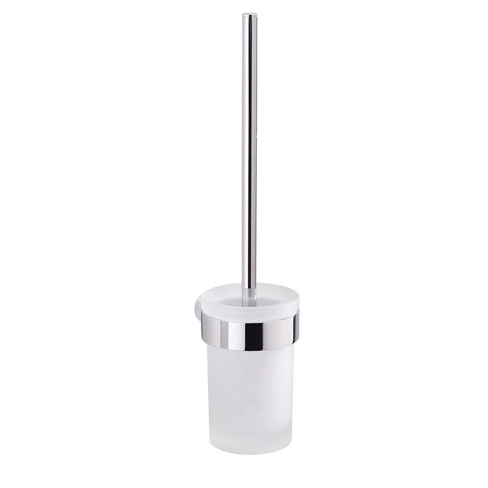 Set da 8 accessori a muro GEDY linea Pirenei cromato