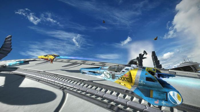 Wipeout Omega Collection PS4 Video Game Italian Playstation 4 Game VR Viewer