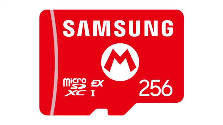 Nintendo Switch 2 Samsung Micro SD Express (256 GB) Super Mario NS2