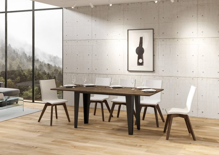 Ausziehbarer Tisch Flame Double P.90 – Praktisches und funktionales Design